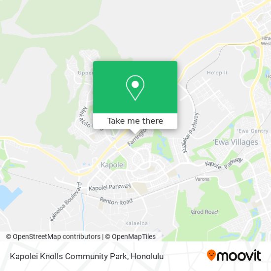 Mapa de Kapolei Knolls Community Park