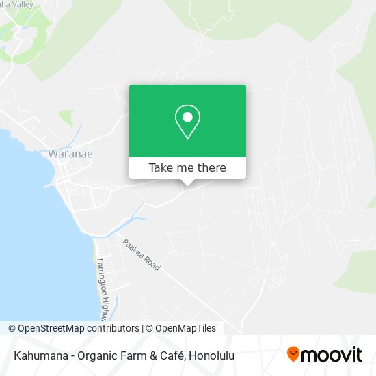 Kahumana - Organic Farm & Café map