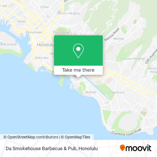 Mapa de Da Smokehouse Barbecue & Pub