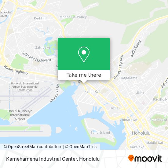 Mapa de Kamehameha Industrial Center