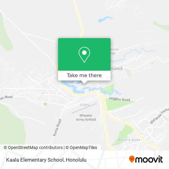 Kaala Elementary School map