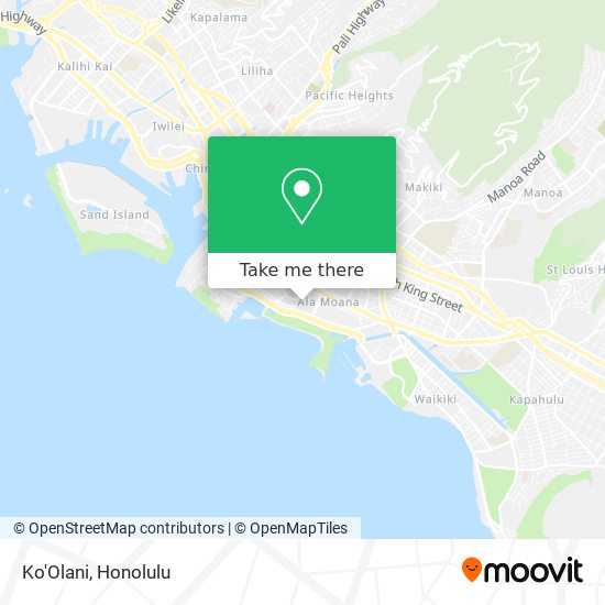 Ko'Olani map