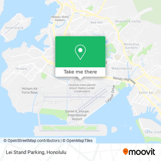 Lei Stand Parking map