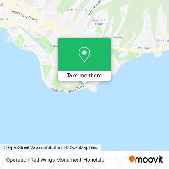 Operation Red Wings Monument map