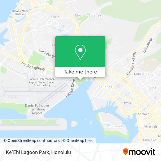 Mapa de KeʻEhi Lagoon Park