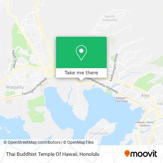 Mapa de Thai Buddhist Temple Of Hawaii