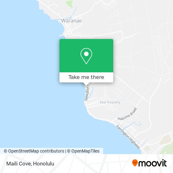 Mapa de Maili Cove