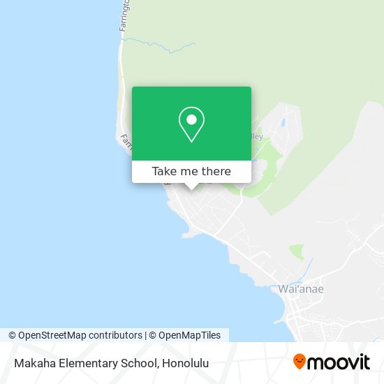 Mapa de Makaha Elementary School