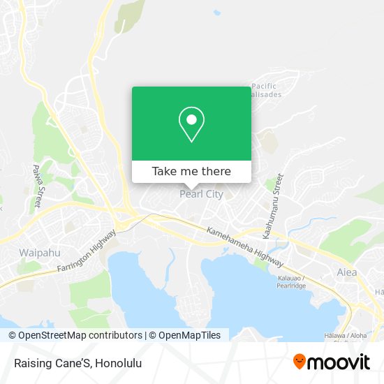 Raising Cane’S map