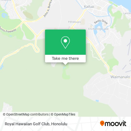 Mapa de Royal Hawaiian Golf Club