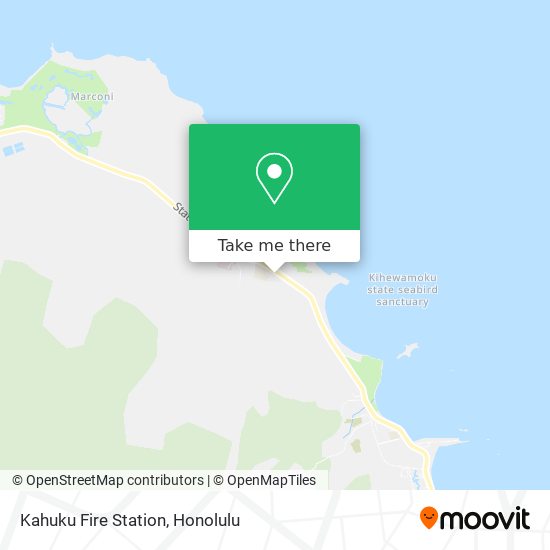 Kahuku Fire Station map