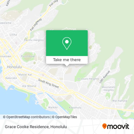 Grace Cooke Residence map