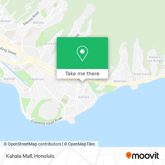 Mapa de Kahala Mall