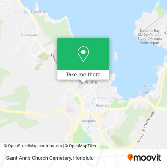 Saint Ann's Church Cemetery map