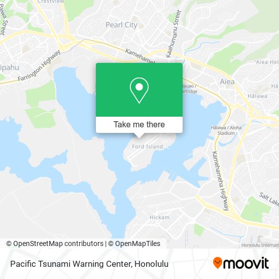Pacific Tsunami Warning Center map