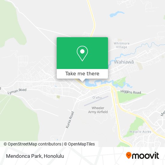 Mapa de Mendonca Park