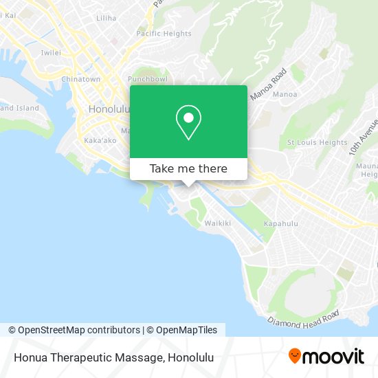 Mapa de Honua Therapeutic Massage