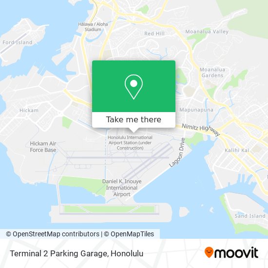 Terminal 2 Parking Garage map