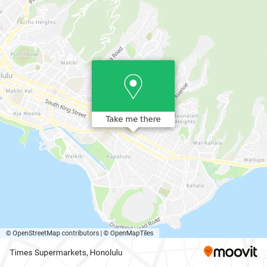 Times Supermarkets map