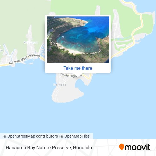 hanauma bay map