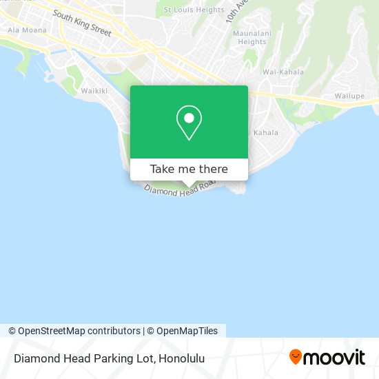 Mapa de Diamond Head Parking Lot