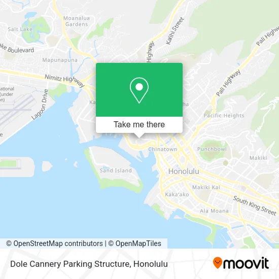 Mapa de Dole Cannery Parking Structure