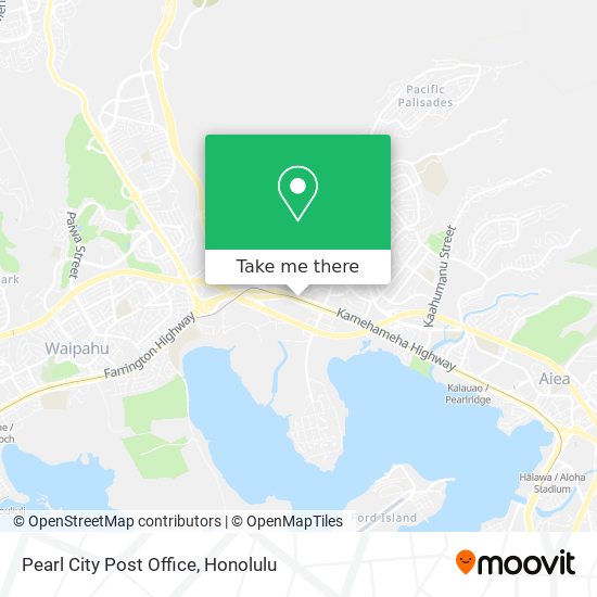 Mapa de Pearl City Post Office