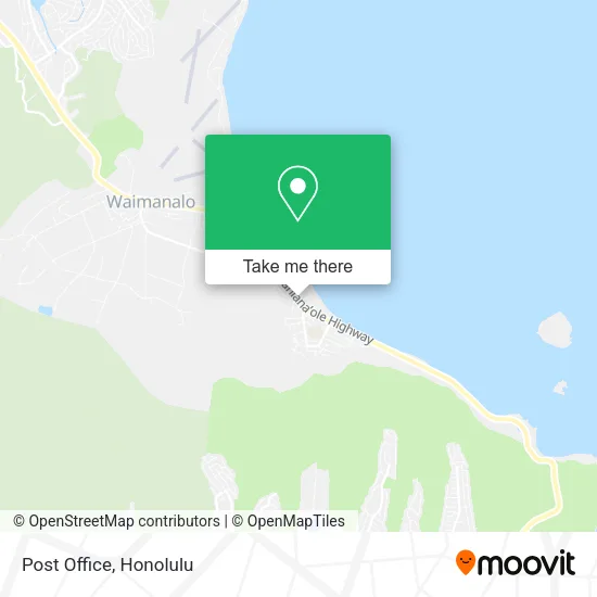Post Office map