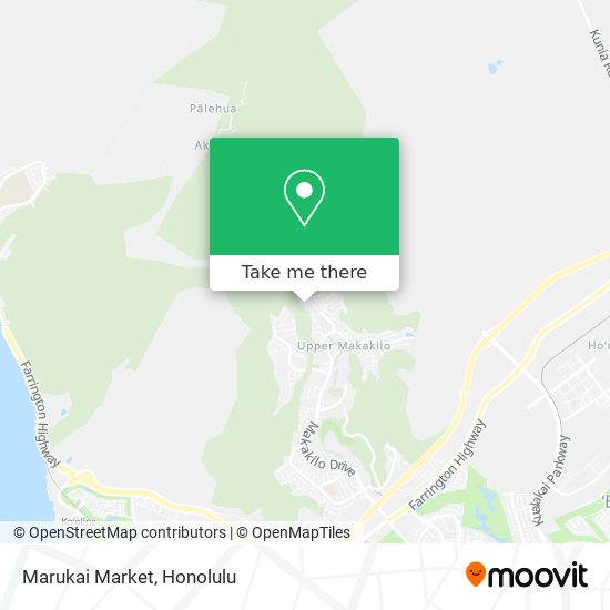 Mapa de Marukai Market