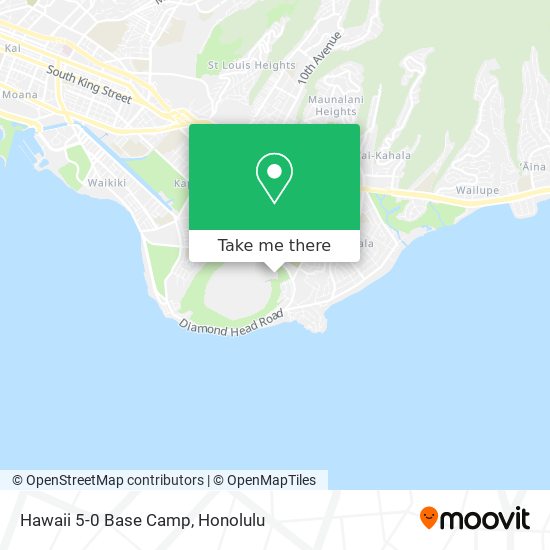 Hawaii 5-0 Base Camp map