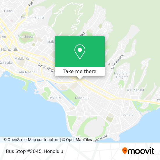 Mapa de Bus Stop #3045