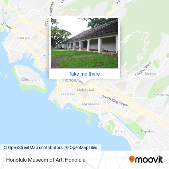 Honolulu Museum of Art map