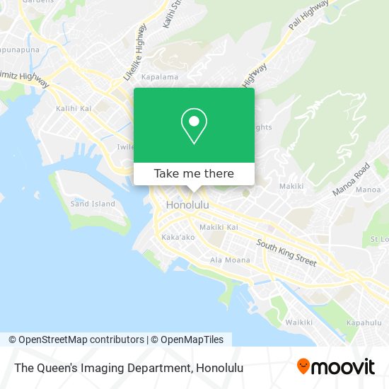 Mapa de The Queen's Imaging Department