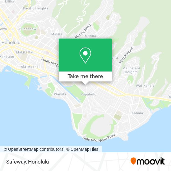 Safeway map