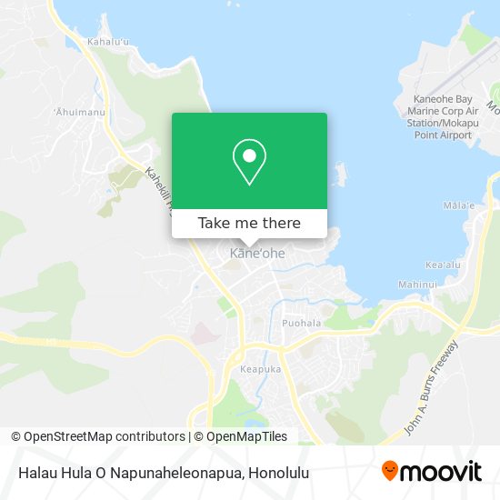 Mapa de Halau Hula O Napunaheleonapua