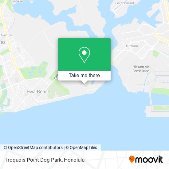 Iroquois Point Dog Park map
