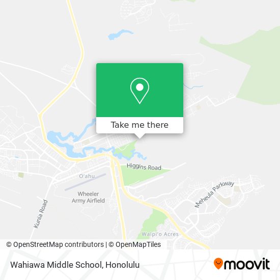 Mapa de Wahiawa Middle School