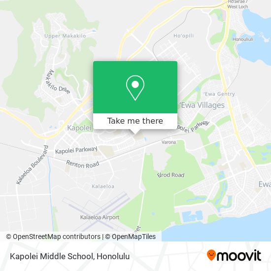 Mapa de Kapolei Middle School
