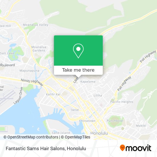 Fantastic Sams Hair Salons map