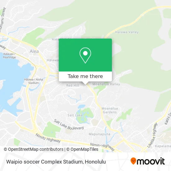 Waipio Soccer Complex Map How To Get To Waipio Soccer Complex Stadium In Honolulu By Bus?