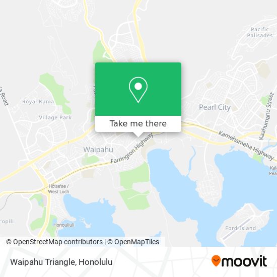 Mapa de Waipahu Triangle