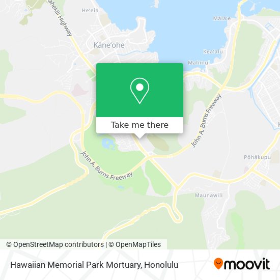 Mapa de Hawaiian Memorial Park Mortuary