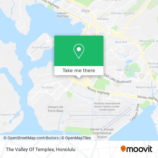 The Valley Of Temples map