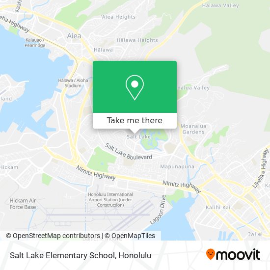 Mapa de Salt Lake Elementary School