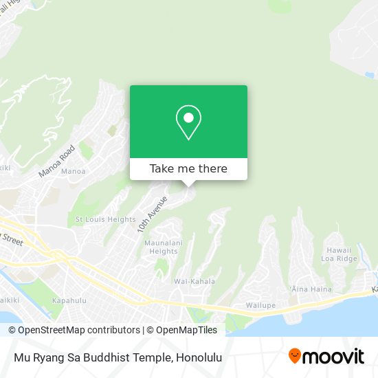 Mapa de Mu Ryang Sa Buddhist Temple