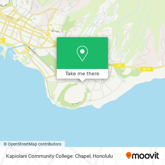 Kapiolani Community College Map How To Get To Kapiolani Community College: Chapel In Urban Honolulu By Bus?