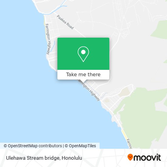 Mapa de Ulehawa Stream bridge