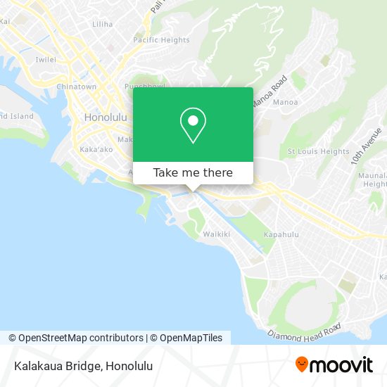 Mapa de Kalakaua Bridge
