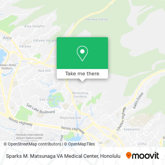 Sparks M. Matsunaga VA Medical Center map