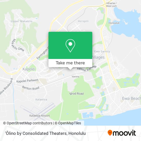 Mapa de ‘Ōlino by Consolidated Theaters